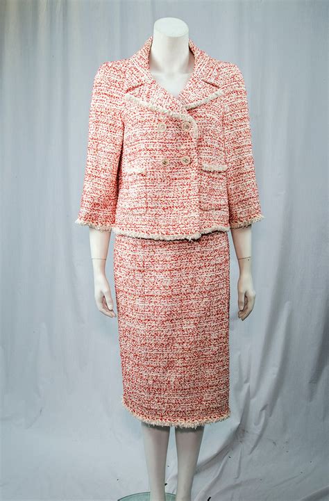 chanel tweed collection|Chanel inspired tweed suit.